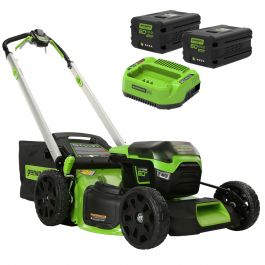 GreenWorks Pro GD60LM51SPK4 4-in-1 60V Variable Speed Self-Propelled ...