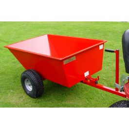 SCH GDTT 500kg Steel Tipping Dump Trailer with Wide Profile Wheels