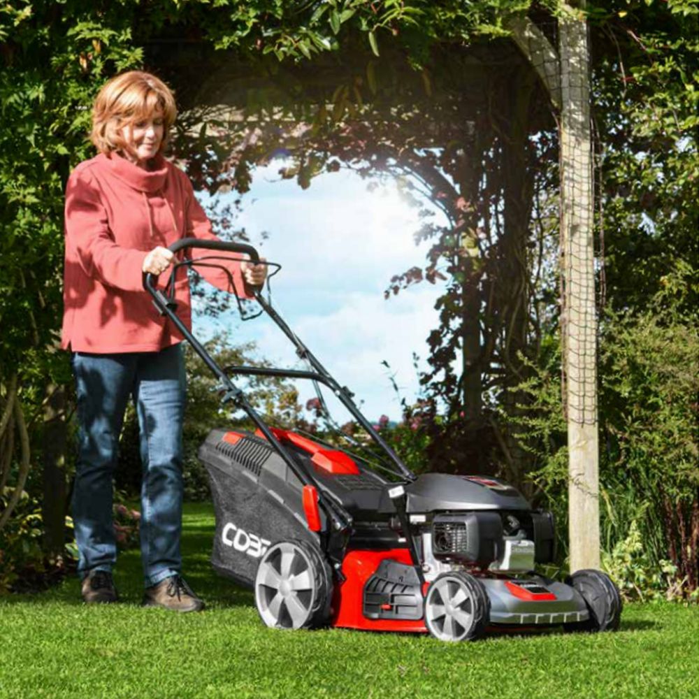 Cobra MX484SPCE 4-in-1 4-Speed Self-Propelled Petrol Lawn Mower ...