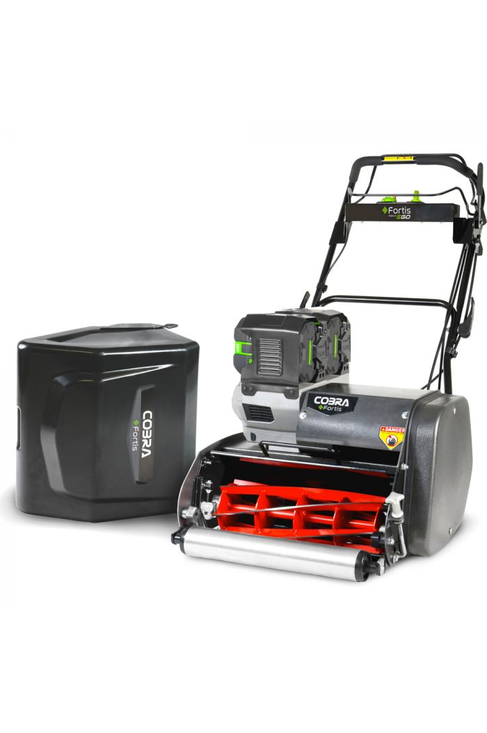 Cobra Fortis Battery Cylinder Mowers Powered by EGO - Cobra Fortis ...