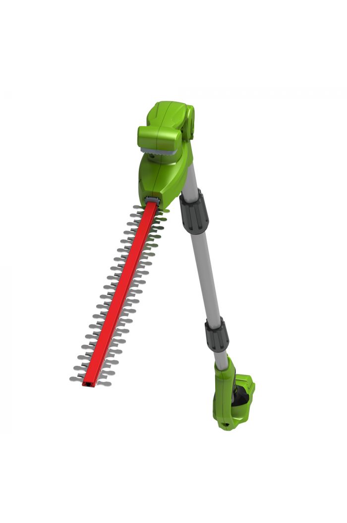 Cordless extended 2024 reach hedge trimmer