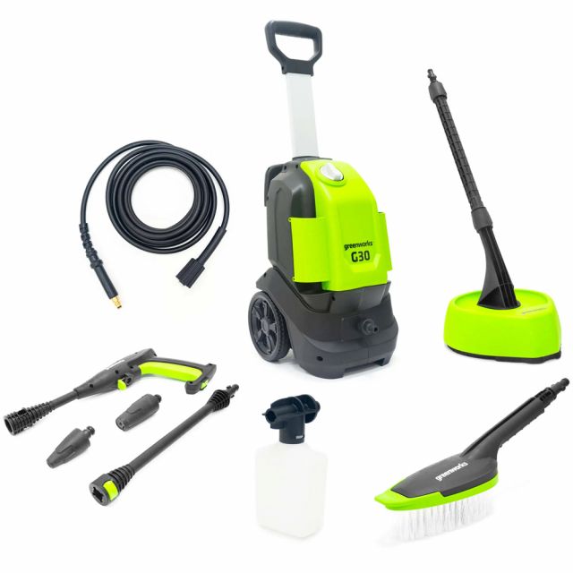 GreenWorks G20 Home & Garden Electric Pressure Washer 1400W 110 Bar