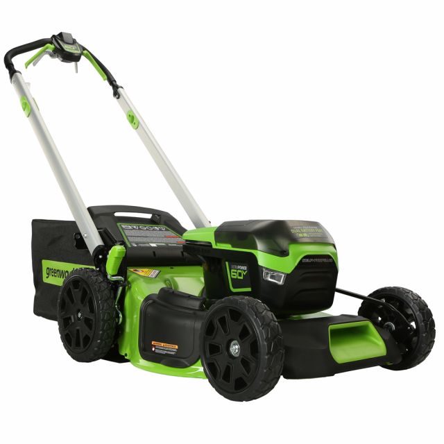 GreenWorks Pro GD60LM46SP 4-in-1 60V Variable Speed Cordless Lawn Mower ...