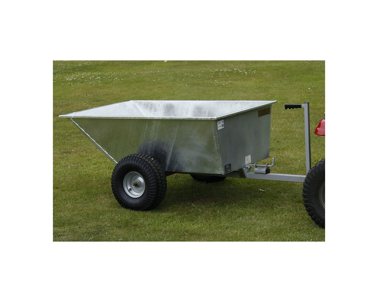 SCH GDTT/GALV 500kg Galvanised Tipping Dump Trailer with Wide Profile ...