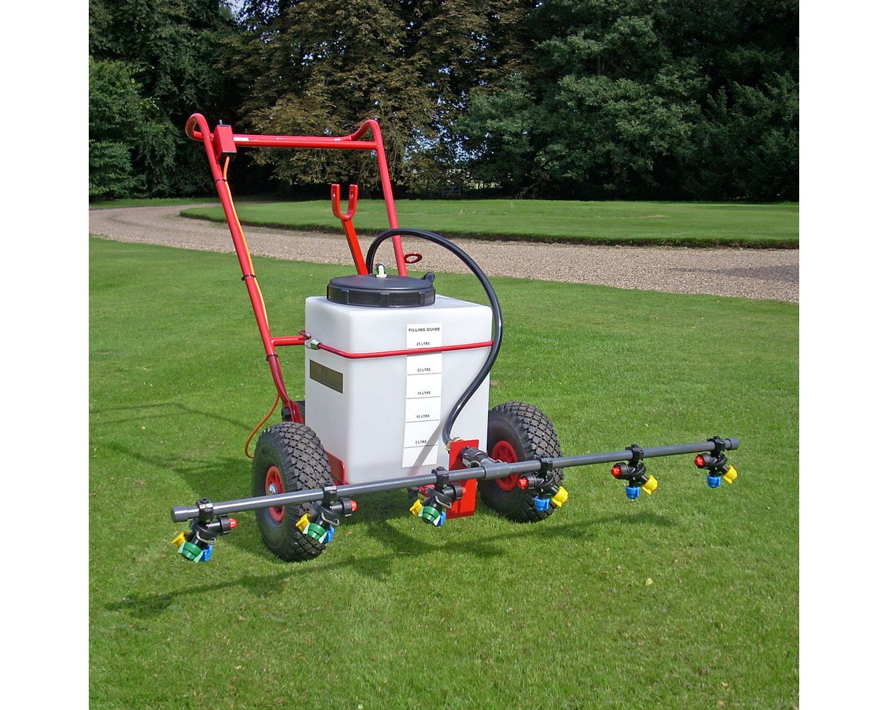 Sch Pspmn 30l Sprayer Fitted With Multi Nozzle Boom Push Or Towed